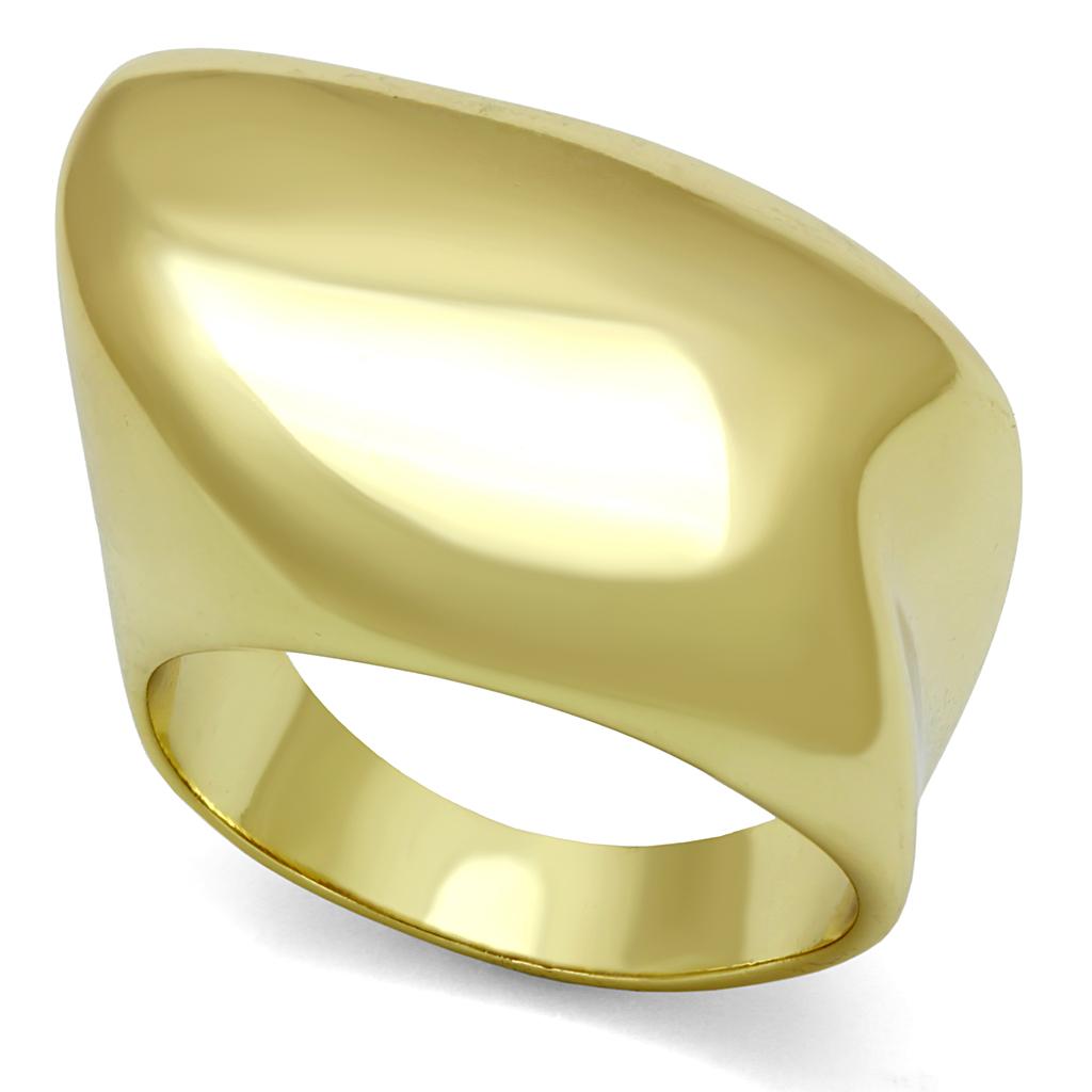 JCE4105 Gold Brass Ring with No Stone