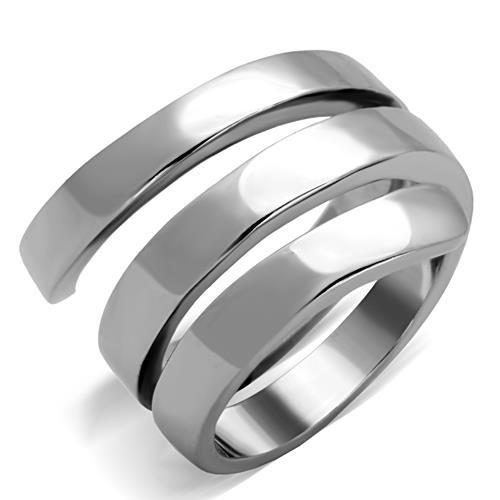JCE1519 High polished (no plating) Stainless Steel Ring with No Stone