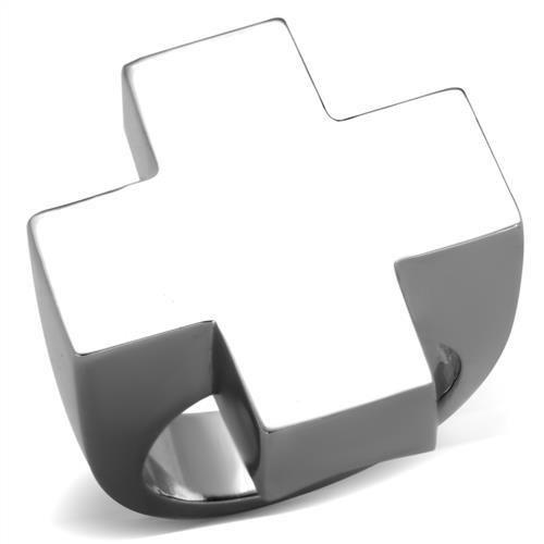 JCE1827 High polished (no plating) Stainless Steel Ring with No Stone