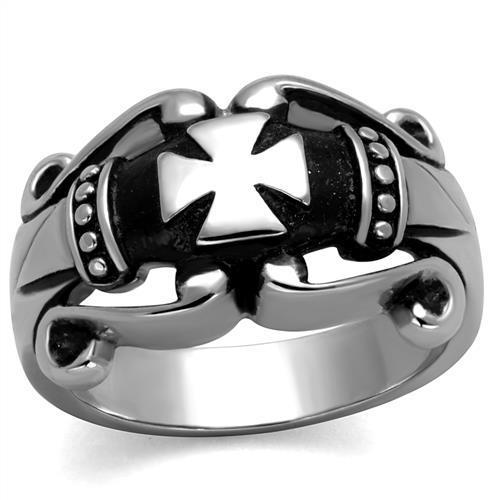 JCE2141 High polished (no plating) Stainless Steel Ring with No Stone